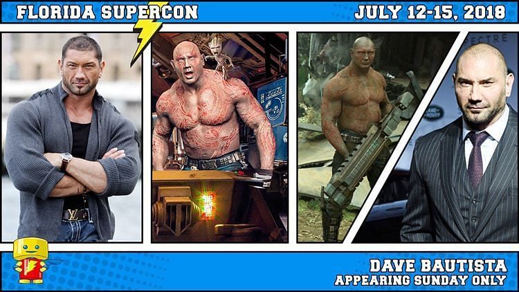 Batista will be at Florida SuperCon in July 2018