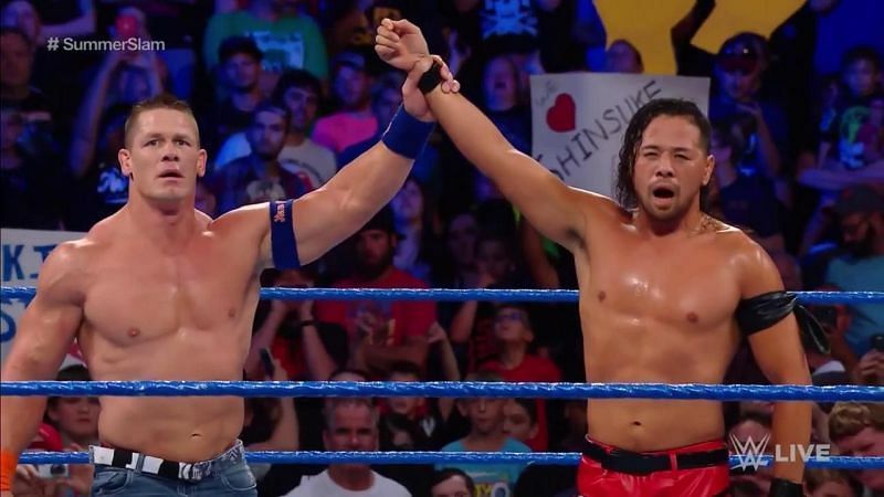 Shinsuke Nakamura became one of the few men to beat John Cena clean so early in their career.