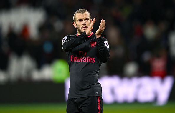 Wilshere managed to play the full ninety minutes for Arsenal