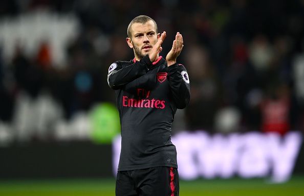 Wilshere managed to play the full ninety minutes for Arsenal