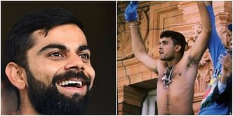 Virat Kohli will go shirtless in Oxford Street if India win 2019 World Cup, jests Sourav Ganguly