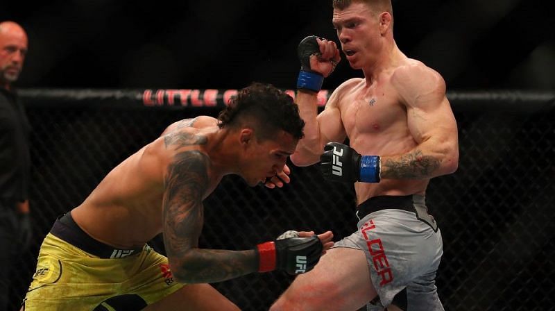 Paul Felder made a statement at UFC 218