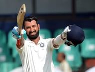 Cheteshwar Pujara scored a brilliant double hundred