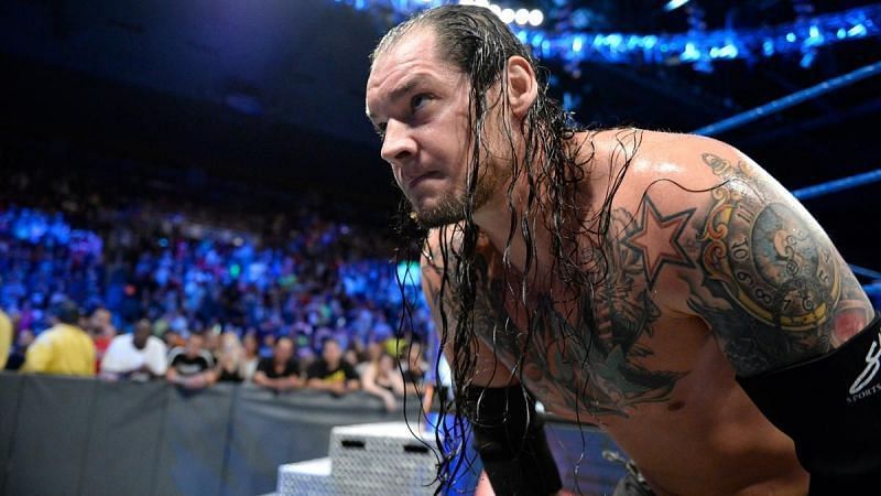 Baron Corbin after unsuccessfully cashing in the MITB briefcase