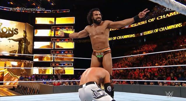 Mahal was seen mocking AJ Styles.