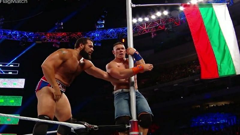 John Cena vs. Rusev Flag Match Battleground