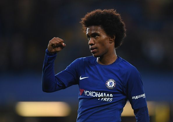 5 possible destinations for Willian
