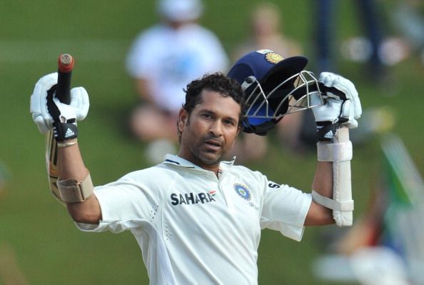 Tendulkar scored his 50th Test century at Centurion in 2010