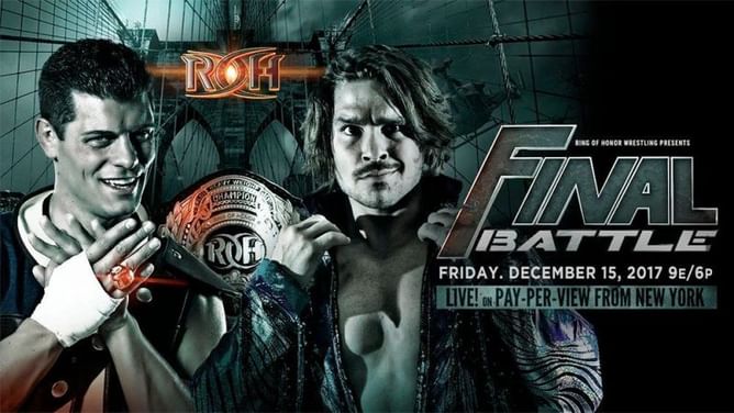ROH News: Cody Rhodes bleaches hair blonde and loses ROH World Title at ROH Final Battle