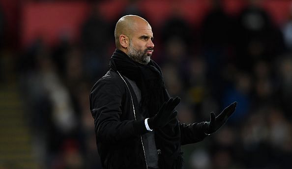 Guardiola is under no pressure at the moment
