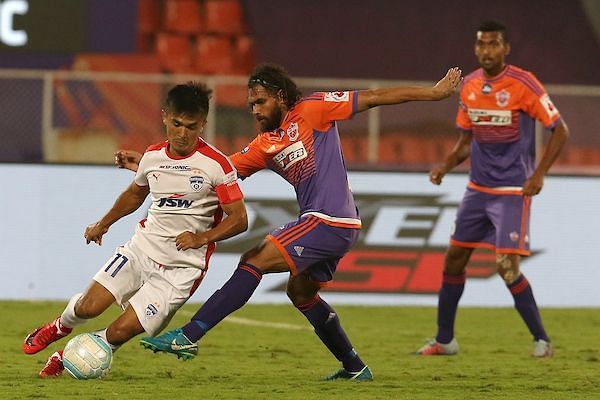 FC Pune City played with a lot of intent as long as they had 11 men on the pitch. (Photo: ISL)