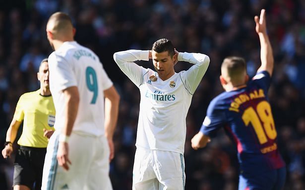 Ronaldo and co. are in real danger after the Clasico loss
