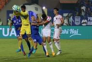 Arnab Das Sharma had a poor game. (Photo: ISL)