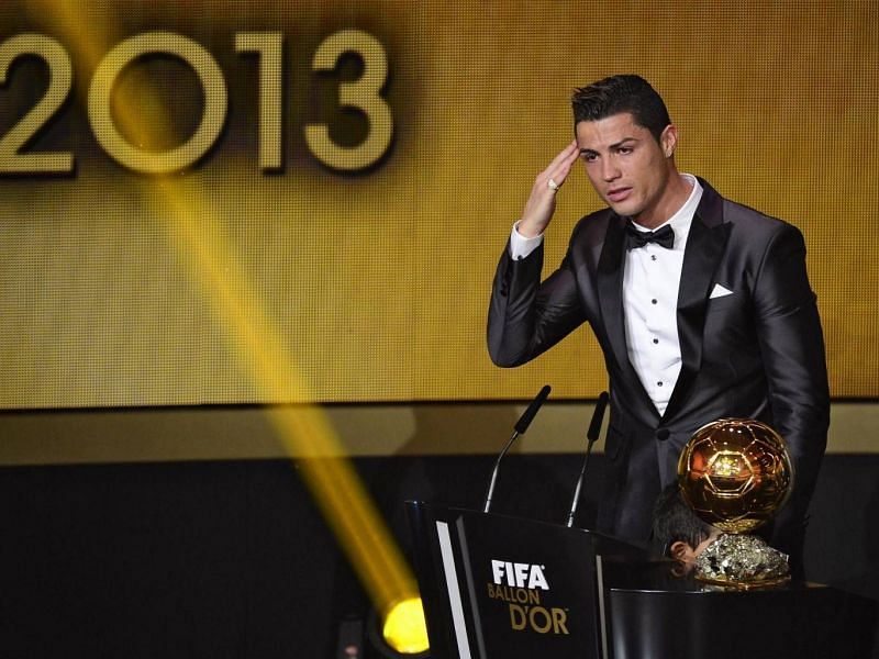 Ronaldo donated his 2013 Ballon d&rsquo;Or award and raised a staggering &pound;530,000 for Make-A Wish Foundation