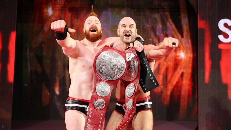The BAR was a surprise to everyone, even Sheamus and Cesaro