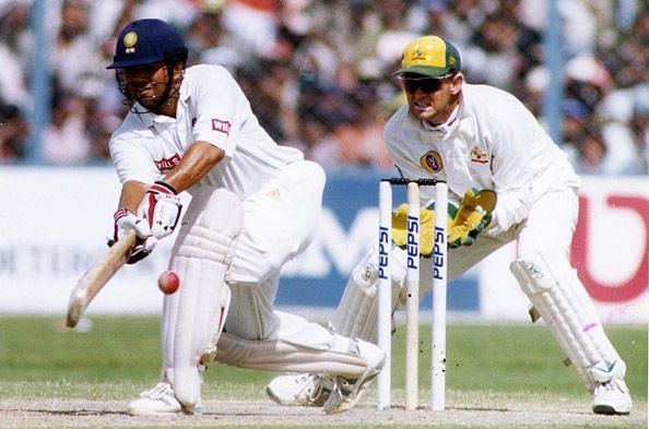 Image result for sachin tendulkar 177 against Australia, Bangalore 1998