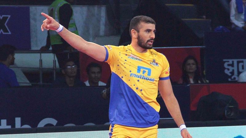 Ajay Thakur led India to the title victory in the Championships. 