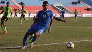 Rahim Ali of Indian Arrows against Gokulam Kerala FC