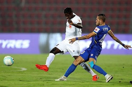 Rowllin Borges made the error that led to the second goal. (Photo: ISL)