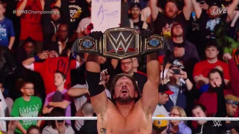 Clash of Champions would end with AJ Styles victorious