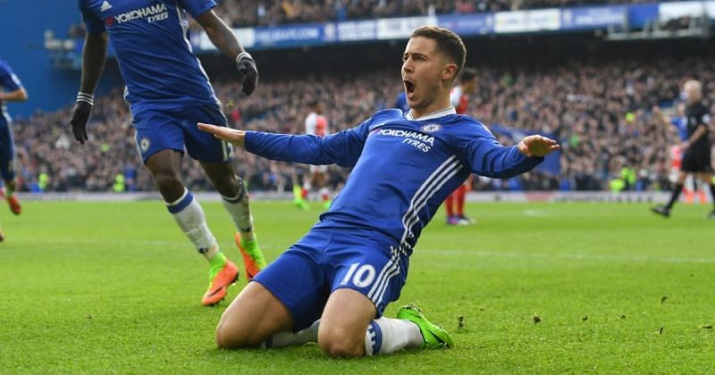 Eden hazard is one of the best attackers in the Premier League