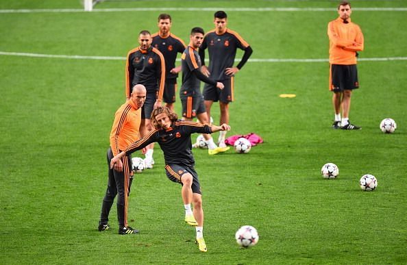 Real Madrid Training - UEFA Champions League Final