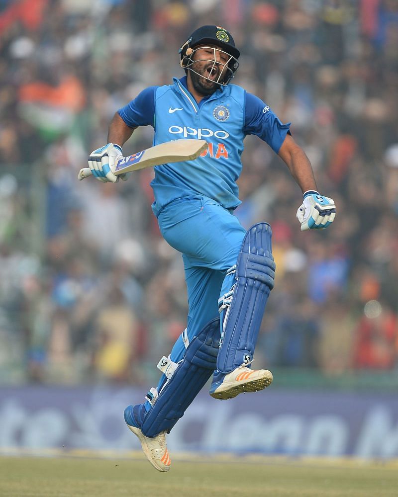 Rohit Sharma enjoyed his third double century in style