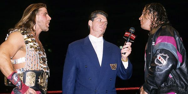 images via eyesonthering.com The HBK and Hitman feud raged on for several years.