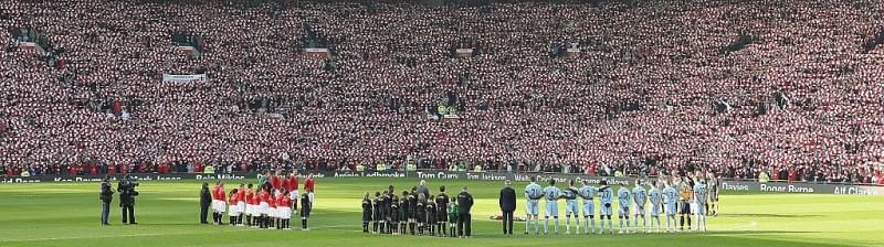 Both teams paying homage to Busby babes on the anniversary of the Munich air disaster