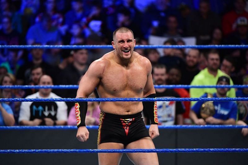 Mojo Rawley was hyped up after defeating his former tag-team partner