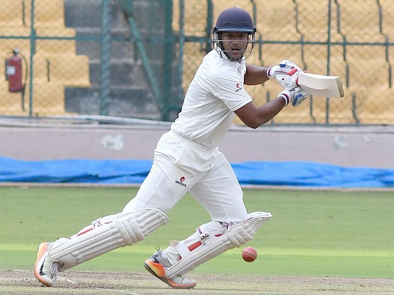 Mayank Agarwal will hope to continue his rich vein of form against Vidharbha (PC: TOI)