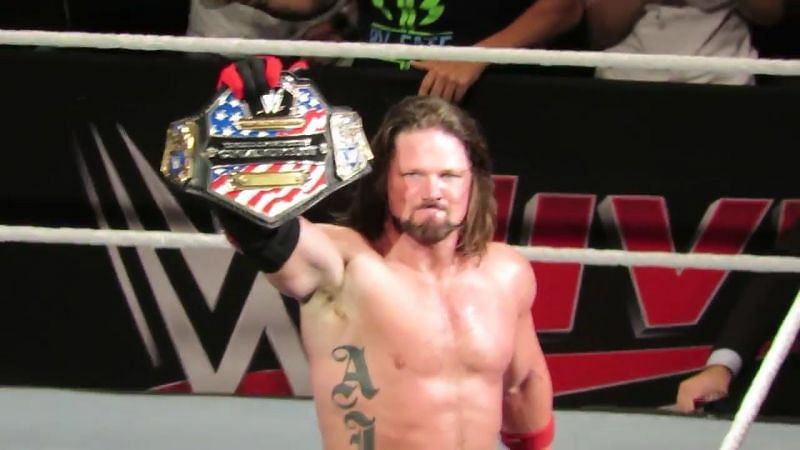 AJ Styles wins US title