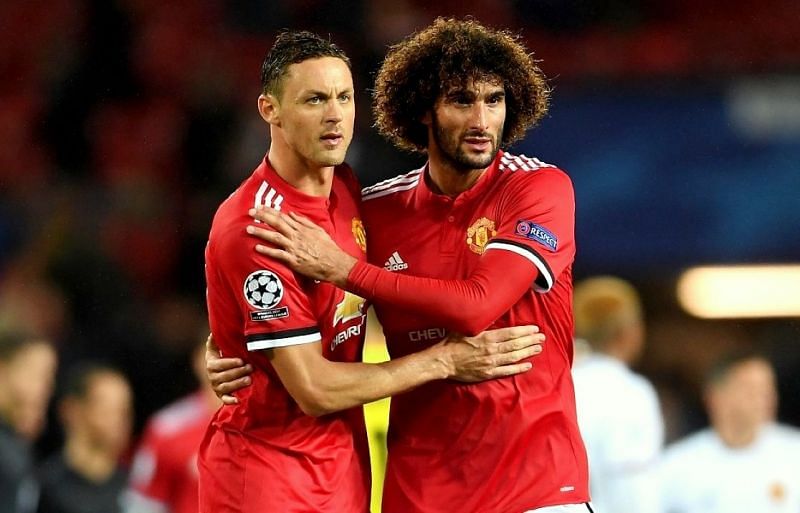 Marouane Fellaini faces a late fitness test and could prove handy for United if he starts.