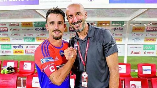 Marcelinho (left) and manager Ranko Popovic have been instrumental