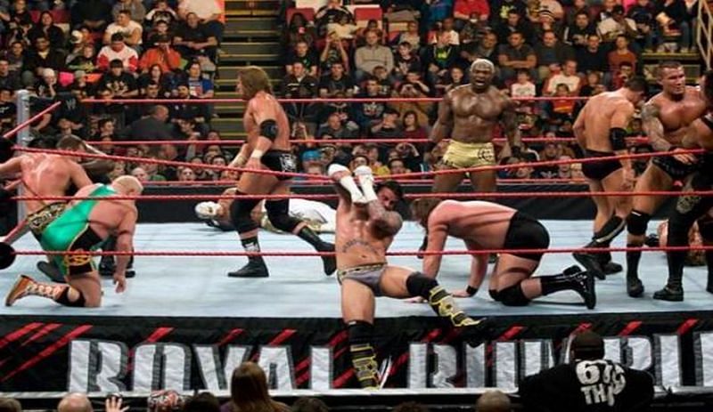 The Royal Rumble match