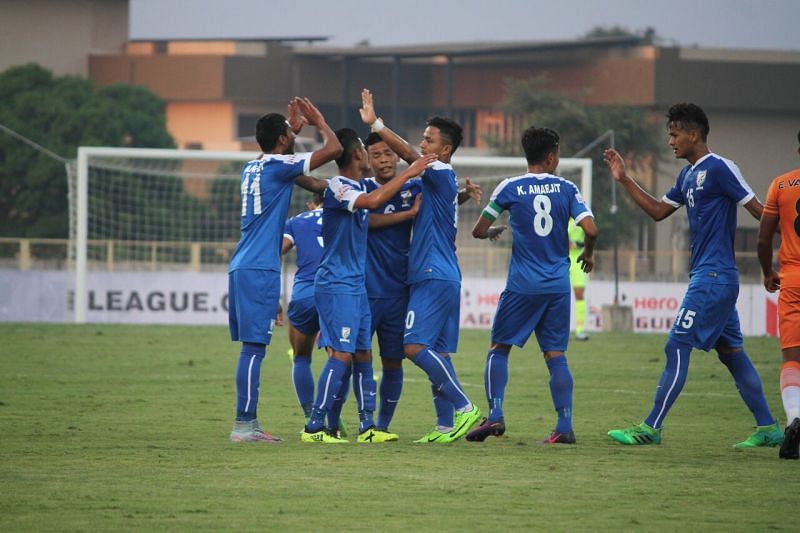 The Indian Arrows played their first two home games of the season at the Bambolim Stadium, in Goa.