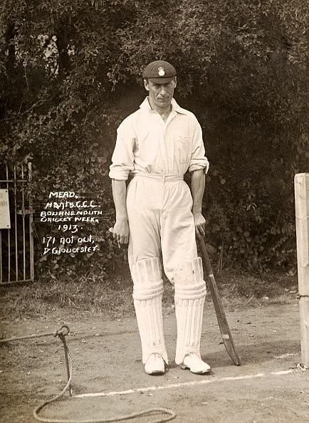 Enter captionPhil Mead, who played for Hampshire between the years 1905 and 1936 is the highest run scorer in the history of the county, making him the county&#039;s greatest ever player. He played 17 times for England as well.
