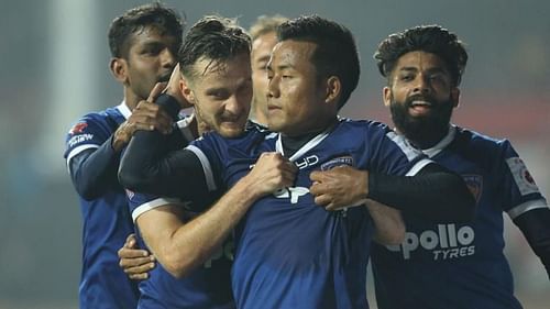 Jeje's goal led the Chennai side to a record-breaking win