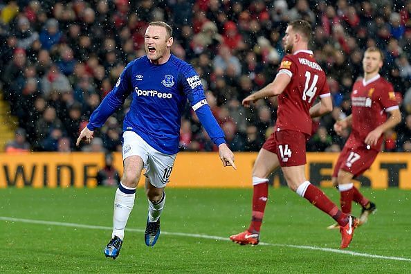 Twitter reacts as Wayne Rooney salvages a point for Everton in 1-1 draw with Liverpool