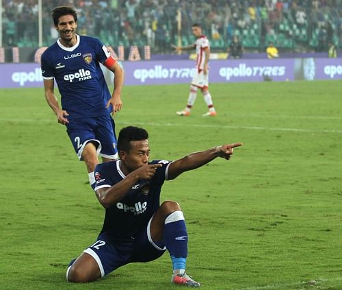 Jeje scored his first goals of the campaign