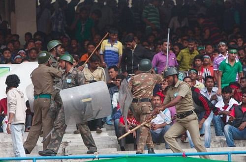 The Kolkata derby is always a heated affair