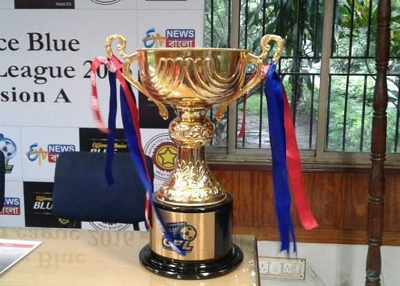The new Calcutta Football League Trophy