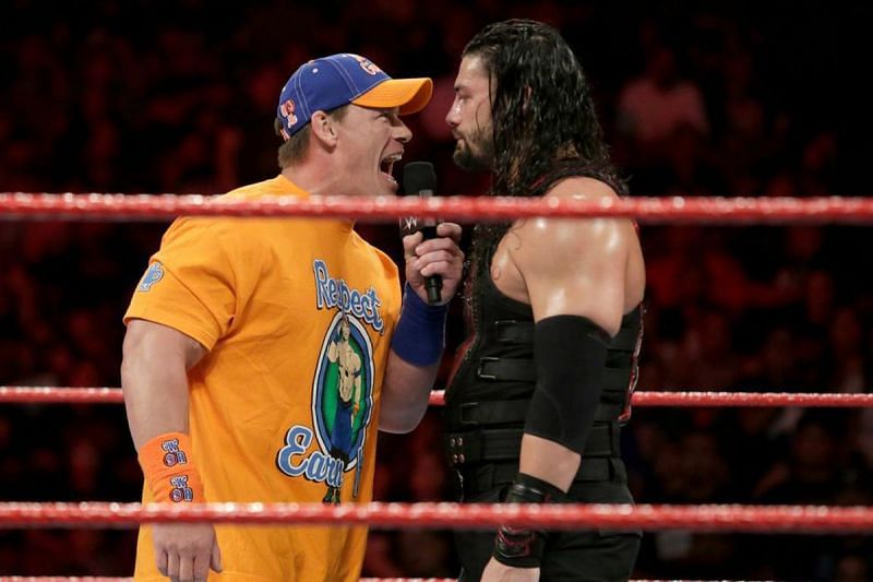 Roman Reigns vs. John Cena feud