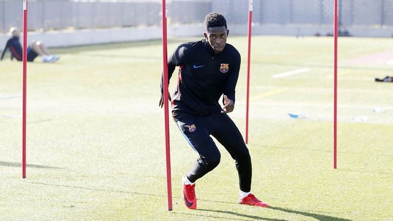 Ousmane Dembele is recovering fast and expected to make his return by end of December