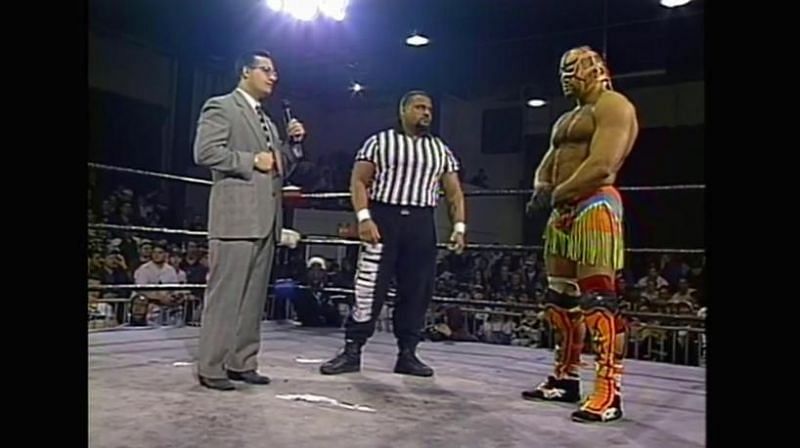 images via networkplaylists.com Lucha Libre gained attention outside Mexico when featured in ECW.