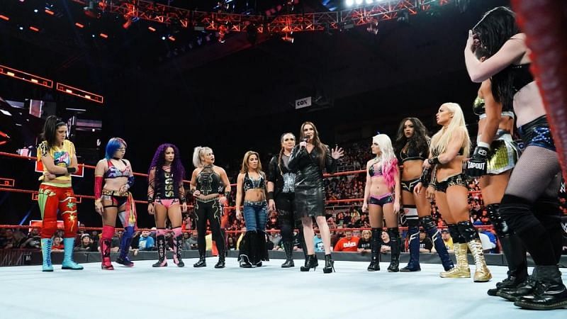 Stephanie made the announcement on Monday Night Raw