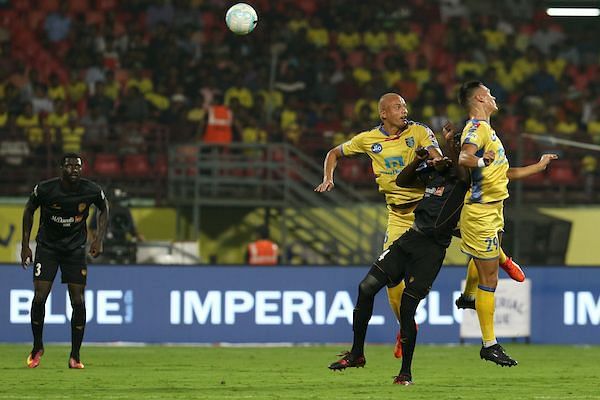 Playing Wes Brown in midfield was a masterstroke. (Photo: ISL)