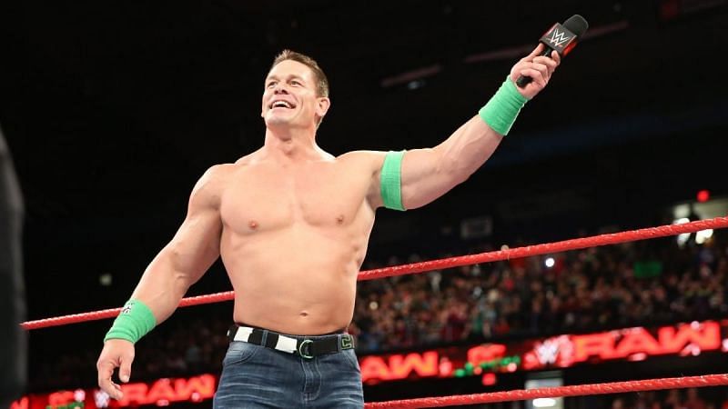Cena addressed the crowd in Chicago on Raw