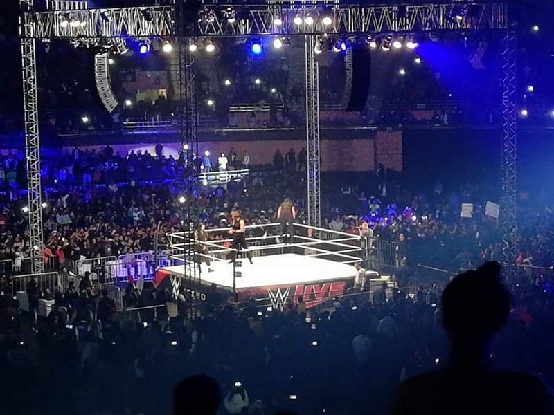 WWE Live Event India Results with photos and video highlights, December