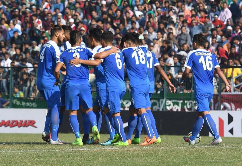 The Indian Arrows got a heart-warming reception from the Mohun Bagan fans. (Photo: I-League)